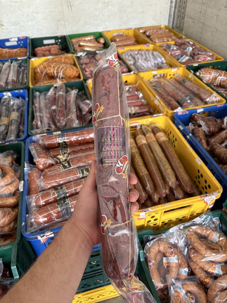 Ковбаса колбаса макогон виробник продуція мʼясні вироби ковбас опт