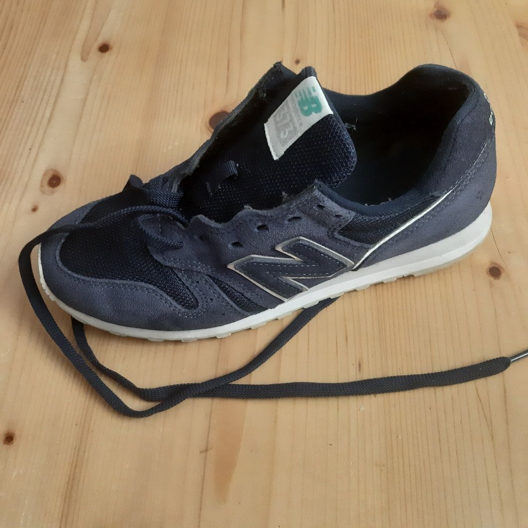 New Balance 38 , skóra naturalna ,granatowe.