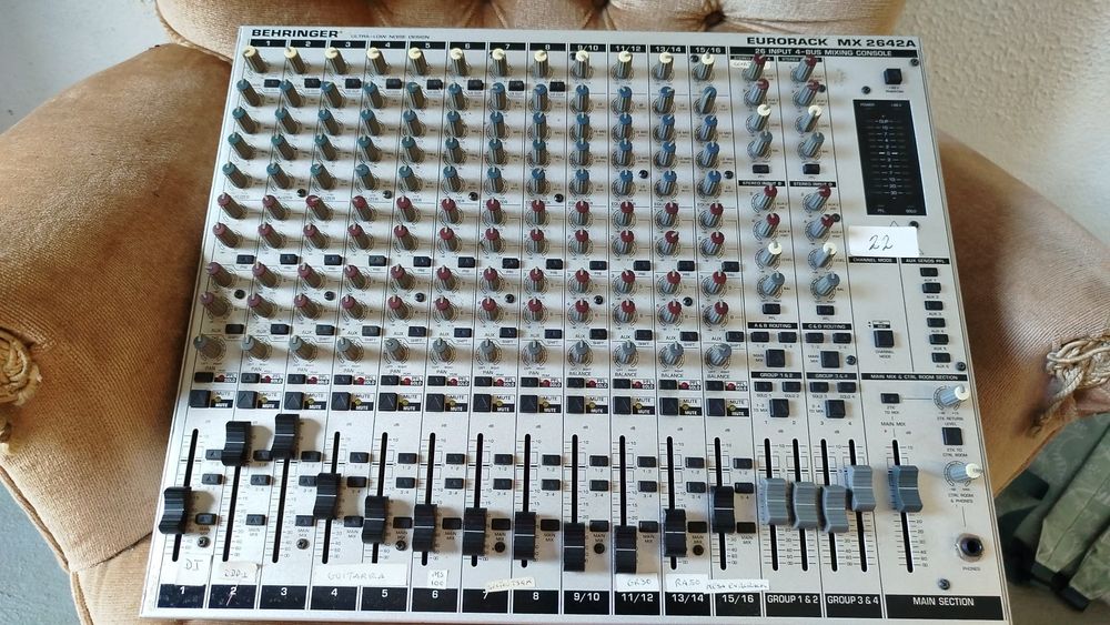 Mesa de mistura analógica