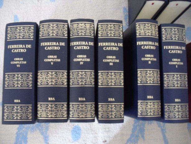 Obras de literatura de FERREIRA DE CASTRO; 'Obras Completas' - RBA