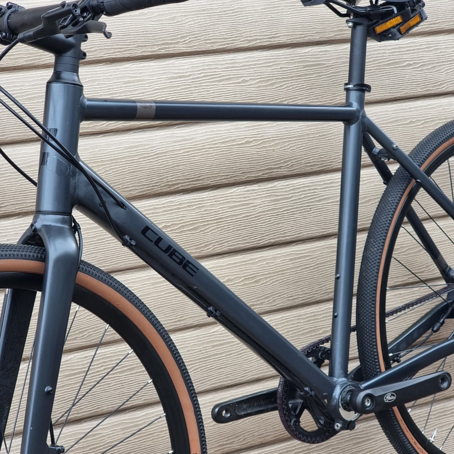 28 Cube Hyde Race 2021 Shimano ALFINE-8. Ремінь CARBON GATES. DISC