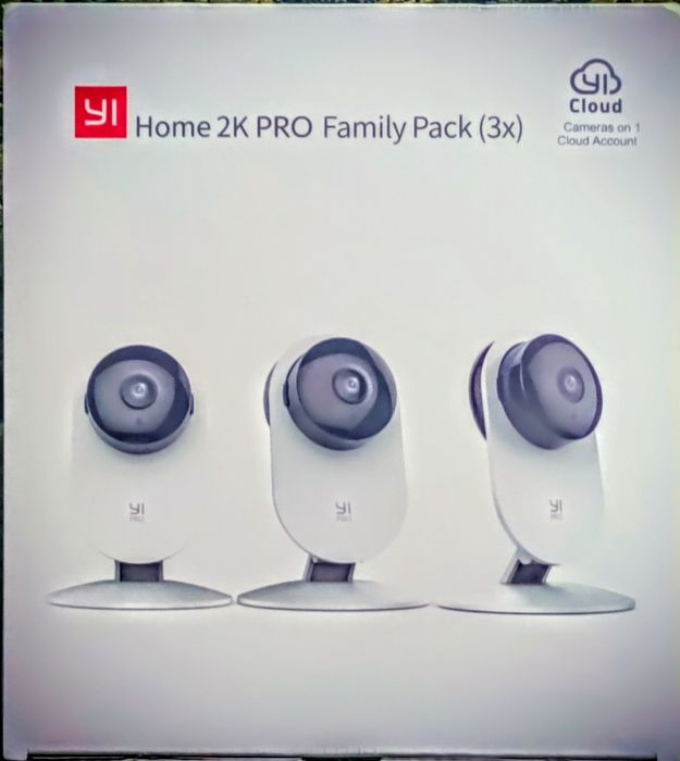 Комплект з 3 камер Xiaomi YI Home 2K PRO Міжнародна версія відеоняня