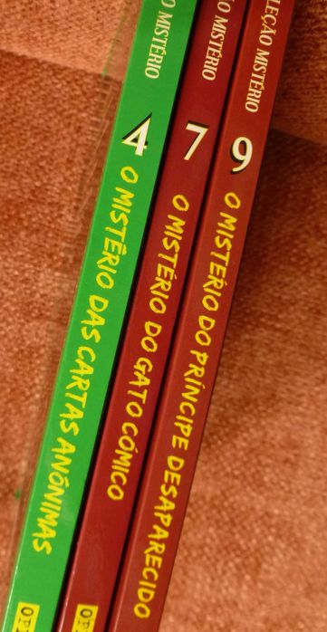 3 livros  "Coleção Mistério" - Enid Blyton