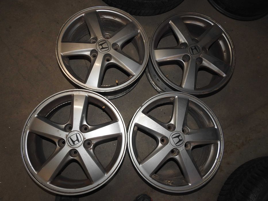 4x Alufelgi Honda Accord! 5x114.3, 16 cali, ET50 Grafit