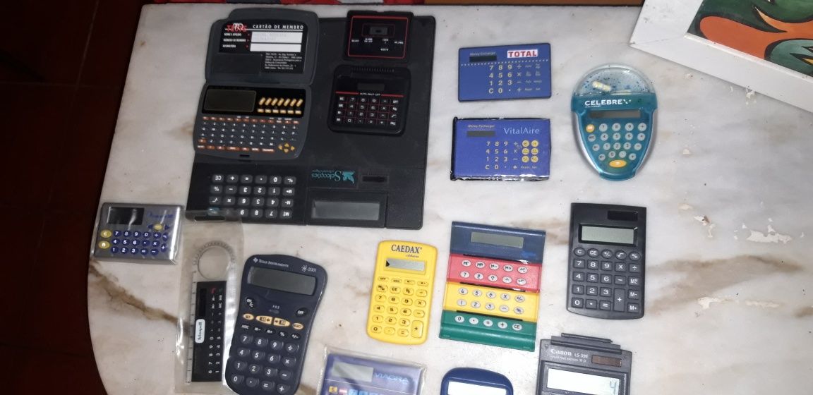 Conjunto de Calculadoras Diversas