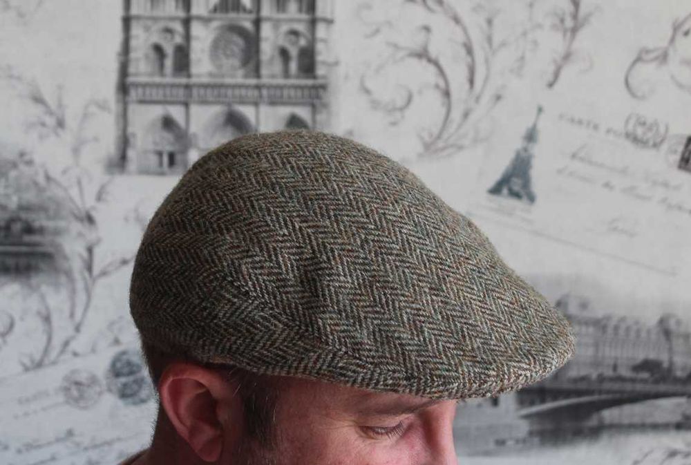 Кепка жиганка Harris Tweed Linney Оригінал Hand wowen 58-59см