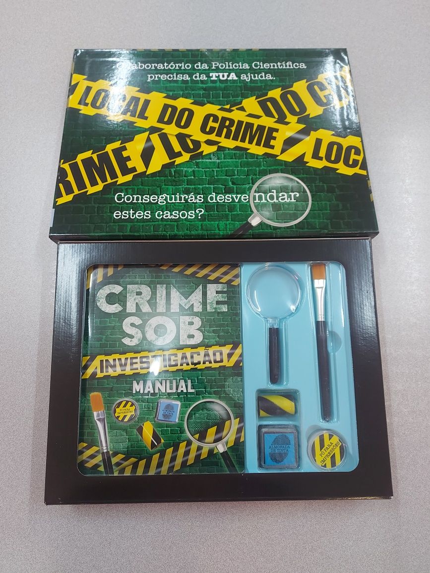 Livro / Jogo Crime Sob Investigação