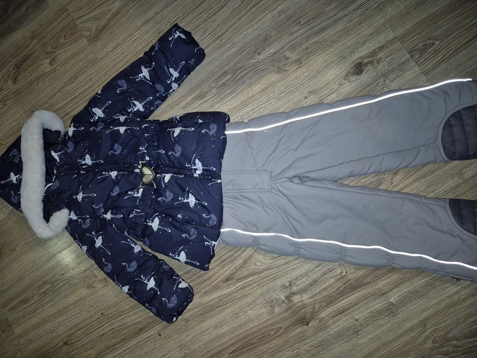 Комплект зимовий куртка та комбінезон Chicco 4-5 104-110