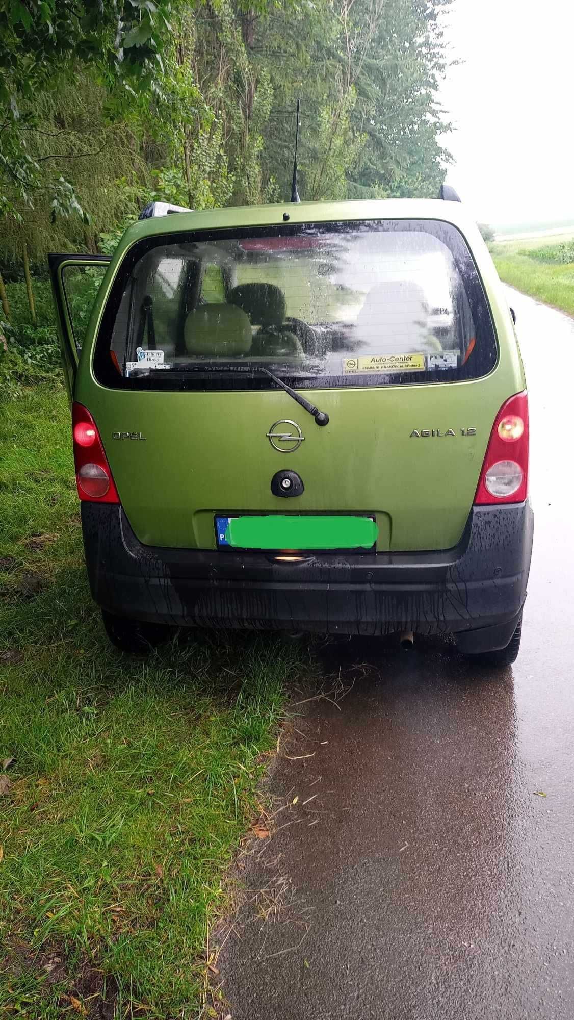 Opel Agila wszystkie części blacharskie i mechaniczne