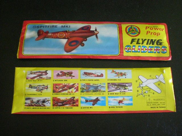 Power Prop - Flying Gliders - antigos novos selados