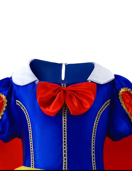 Strój przebranie kostium Śnieżki Królewna Śnieżka roz. 120 na 6-7 lat