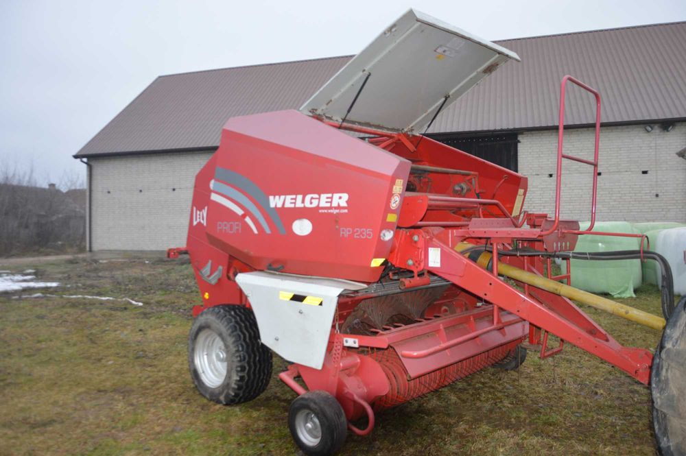 prasa claas rolland 255 welger