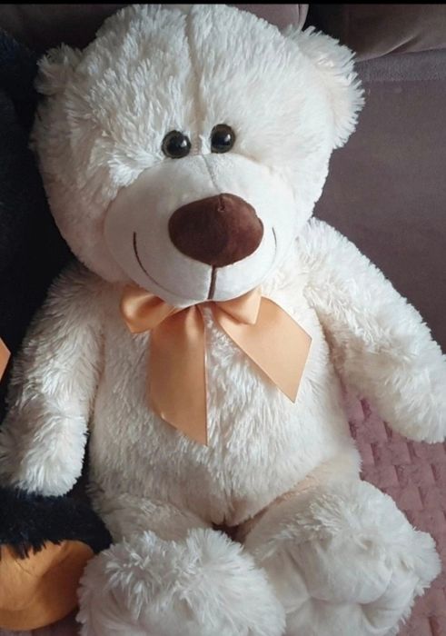 Kremowy miś smiki, miś smiki 50 cm, maskotka miś