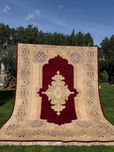 Kaszmirowy dywan perski Indo KIRMAN KERMAN 360x253 galeria 19 tys