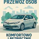 Transport osób, taxi, prywatny kierowca