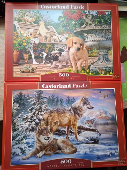 Puzzle 500, 1000 elementów