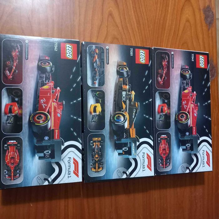Lego Formula 1 Speed Champions Ferrari e McLaren NOVO