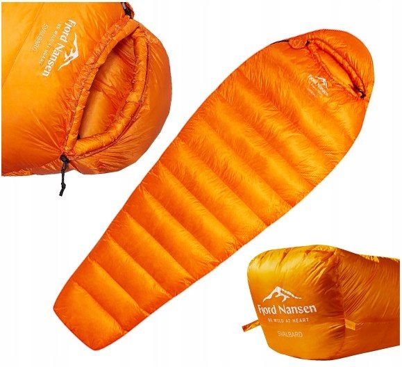 fjord nansen śpiwór puchowy svalbard 600 mid -33st