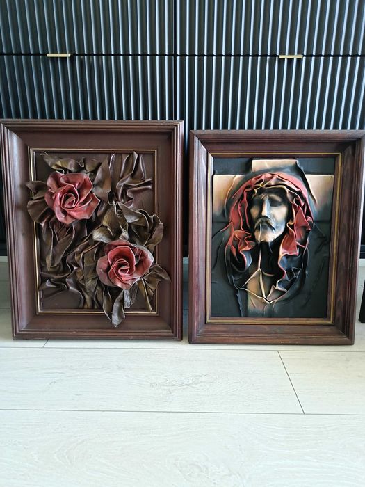 Piękne Obrazy skórzane