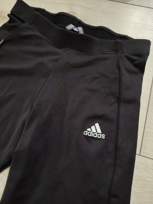 Kolarki legginsy damskie czarne Adidas r.M