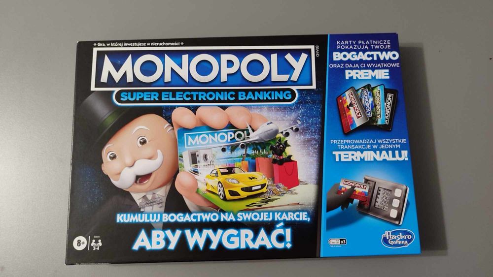Gra Planszowa 'Monopol super elektronic banking