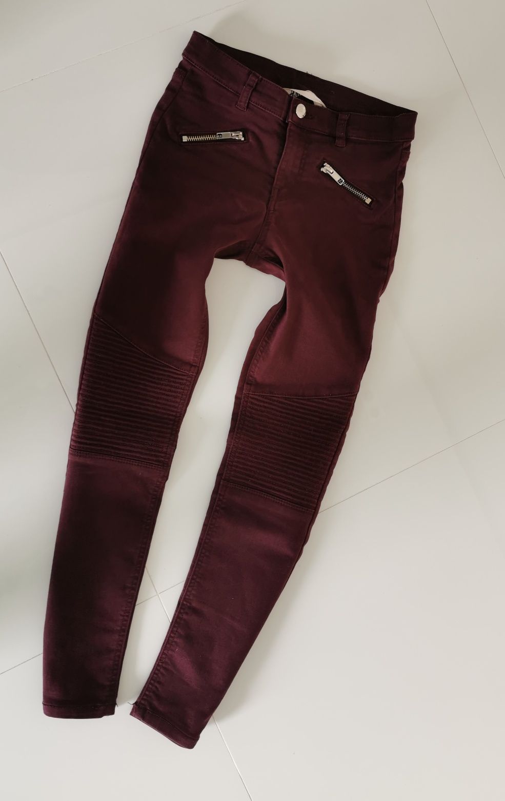 H&M Spodnie jeans skinny dziewczęce r. 140