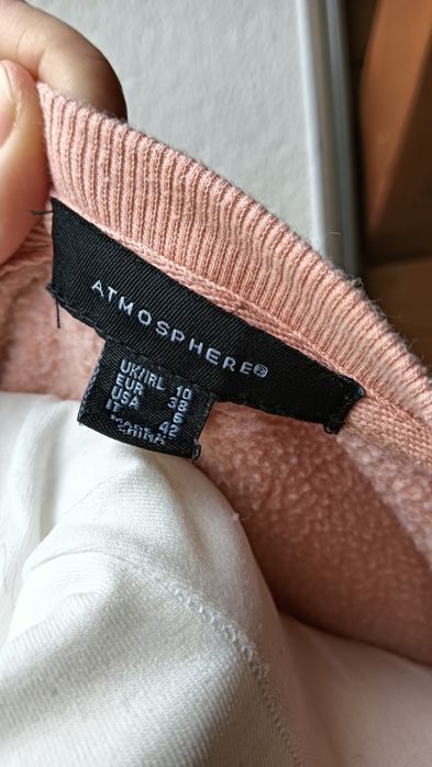 Bluza klasyczna kolor łososiowy