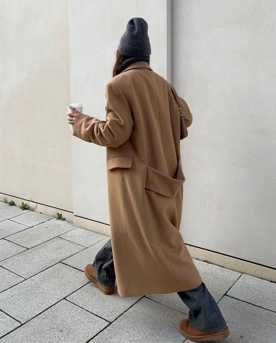 Пальто в чоловічому стилі zara limited edition