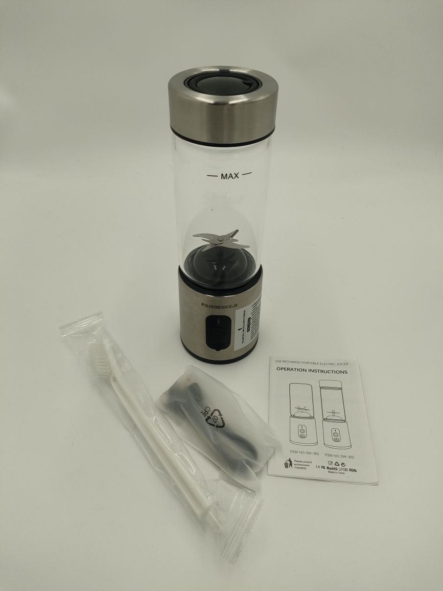 Blender kielichowy PAISHENKEJI Akumulatorowy Blender do smoothie 120W