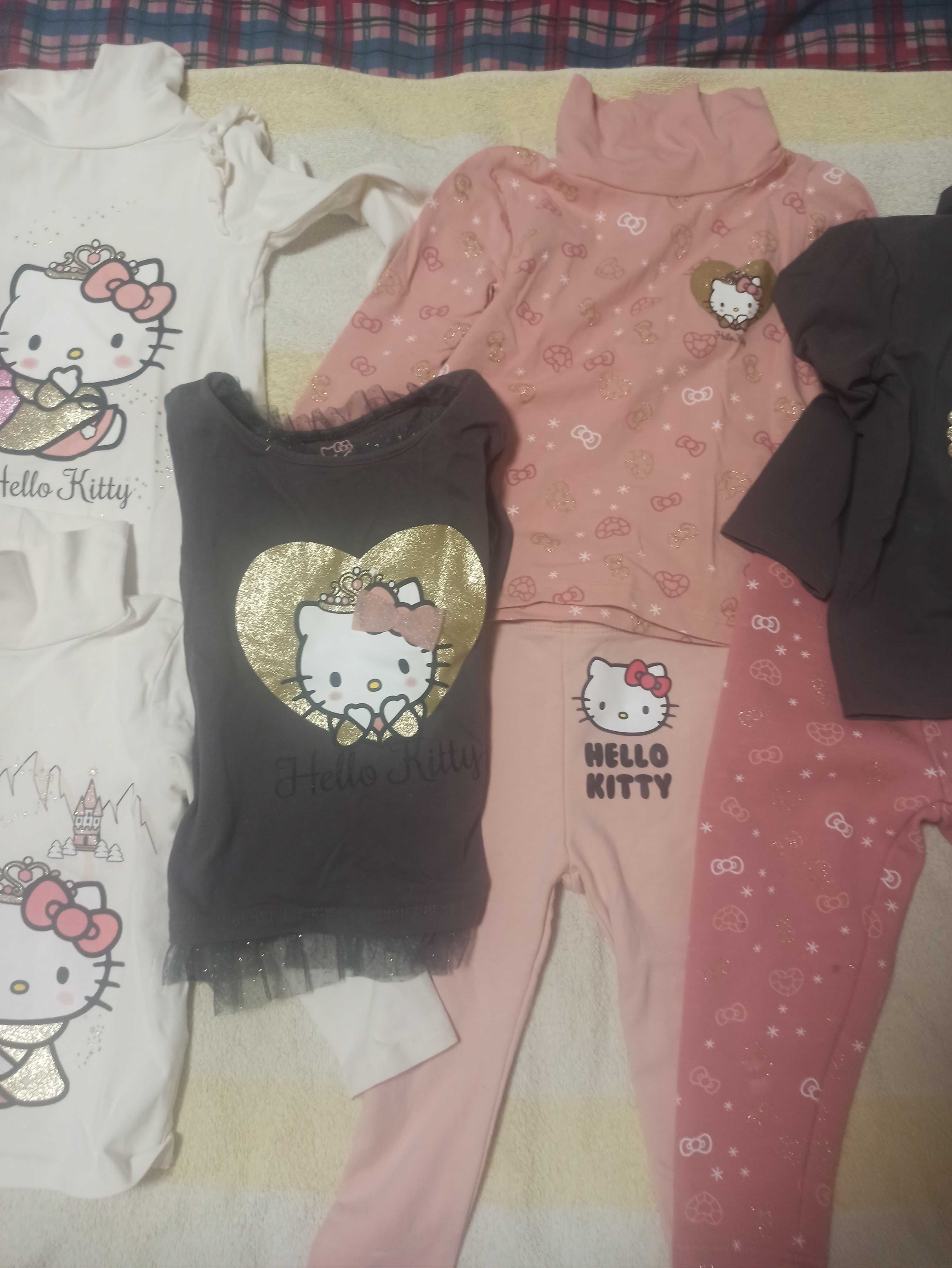 Lote roupas minnie hello kitty tamanho 92