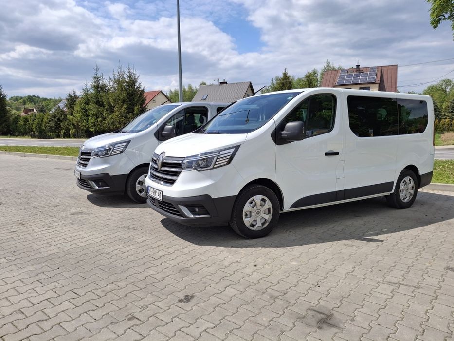 Wynajem samochodów bus 9 osobowy, transfery, wesela, imprezy