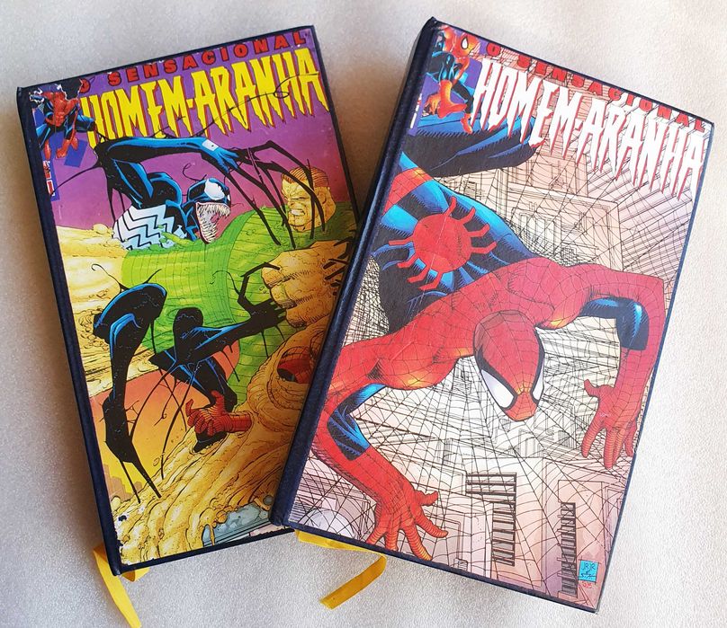 2 Antigas Encadernações "O Sensacional Homem-Aranha" ~ Completa ~ 2002