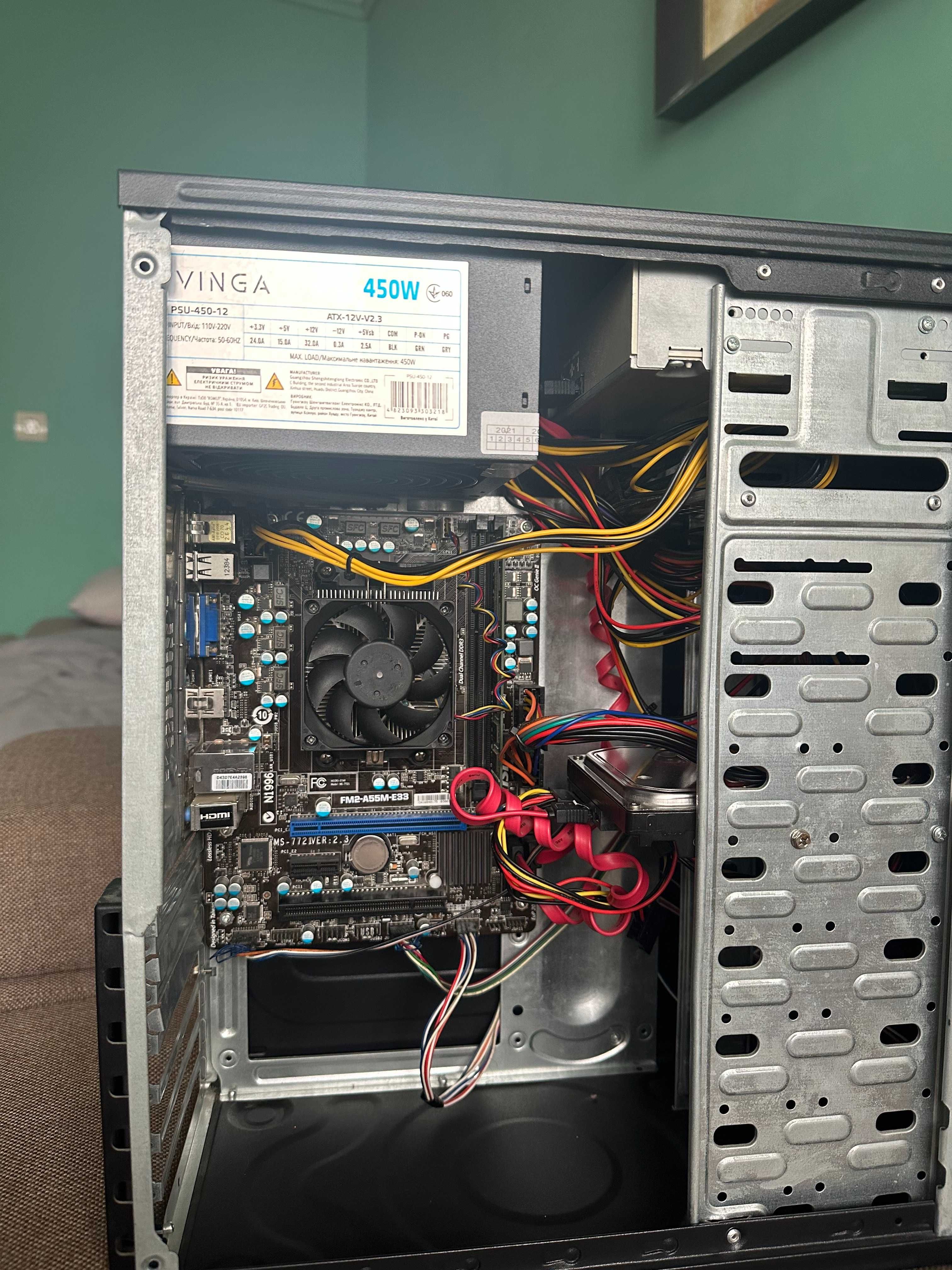 Продам ПК (AMD A8 5600K) + Монітор 19'' (LG Flatron L1953TR-SF)