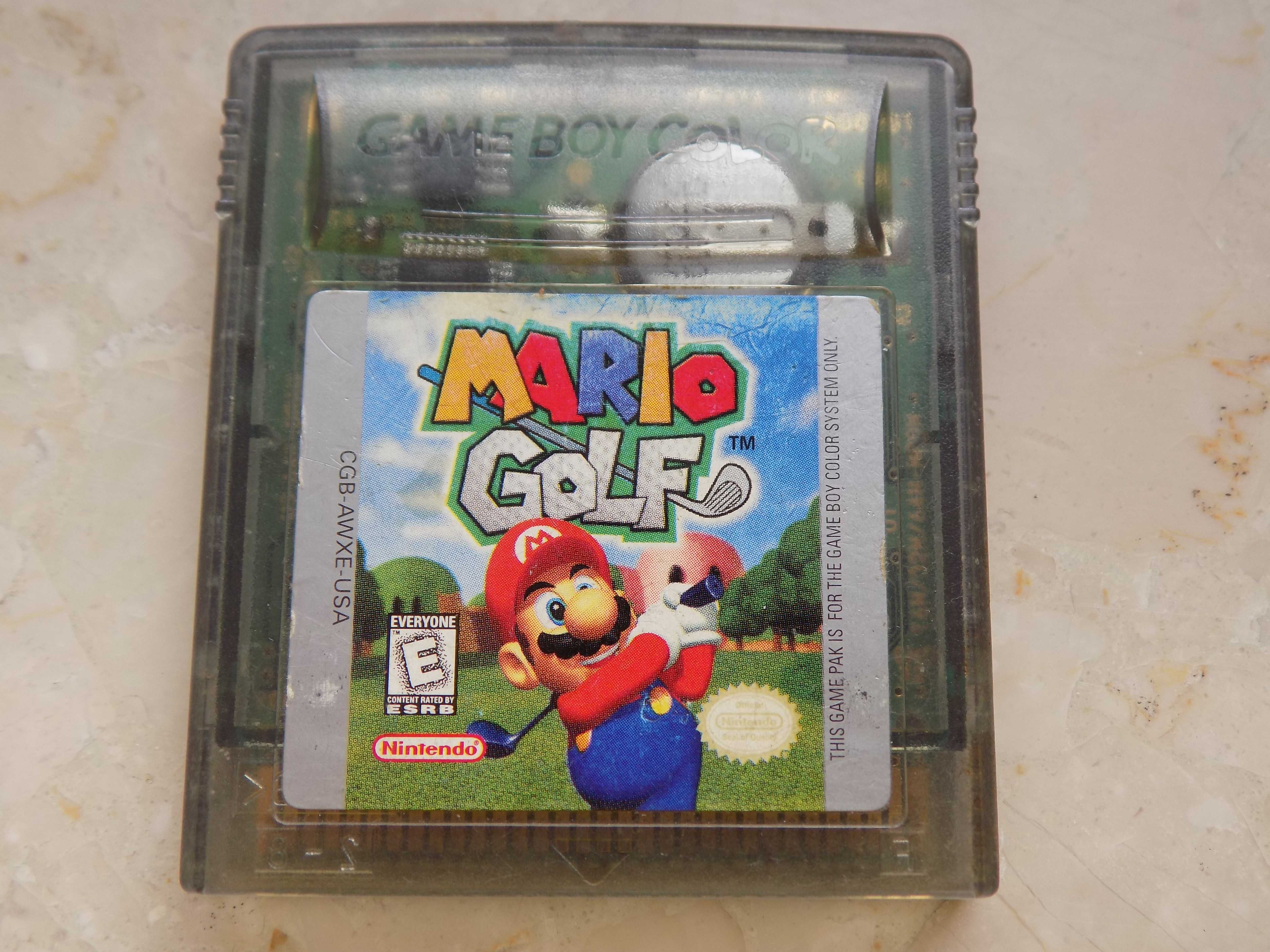 Mario Golf na Nintendo Game Boy Color  GBC, GBA GameBoy Advance SP bdb