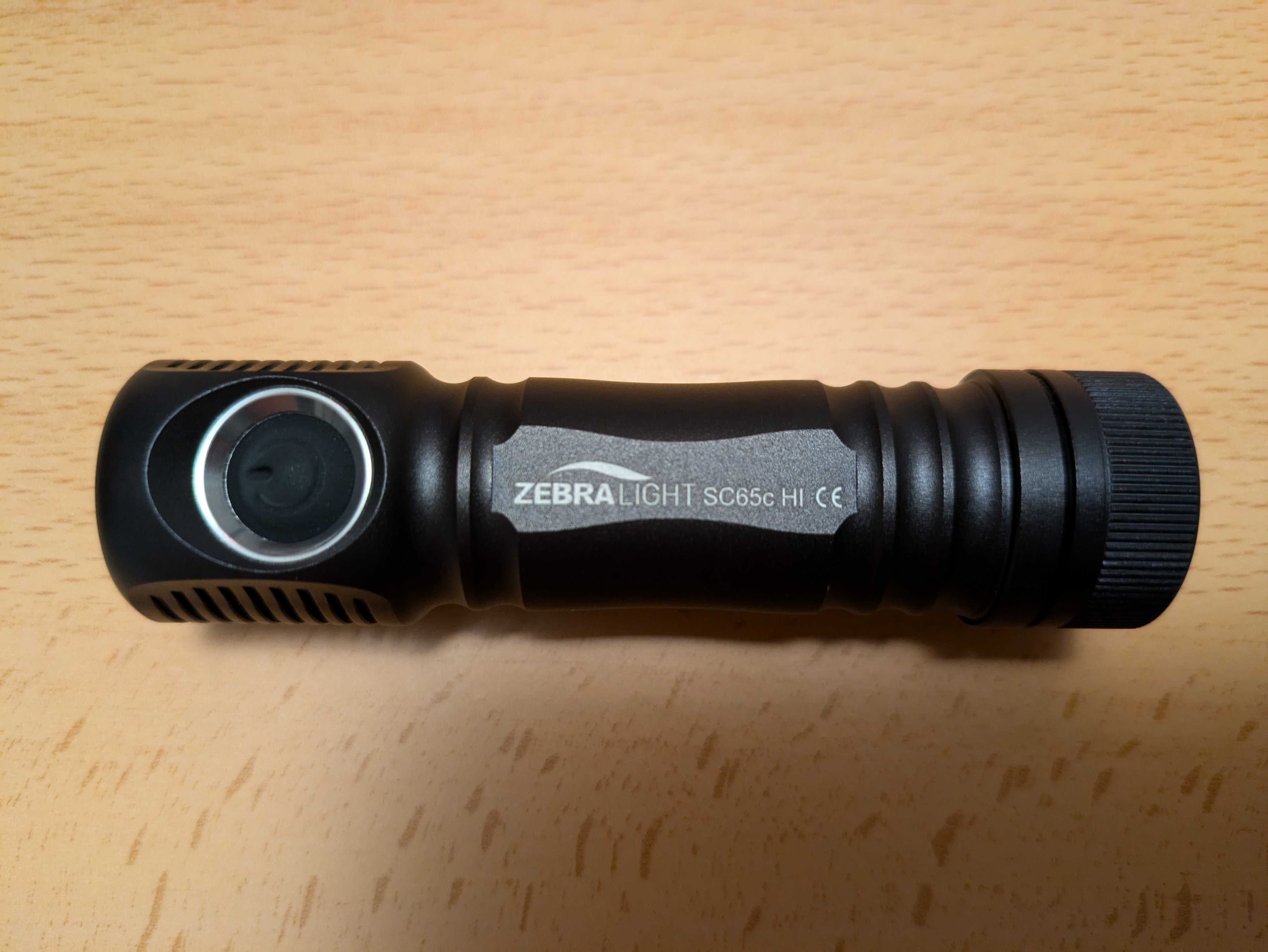 Lanterna Zebralight SC65c HI Bateria Lítio 18650