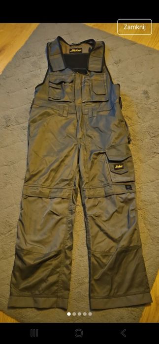 Spodnie robocze BHP Snickers