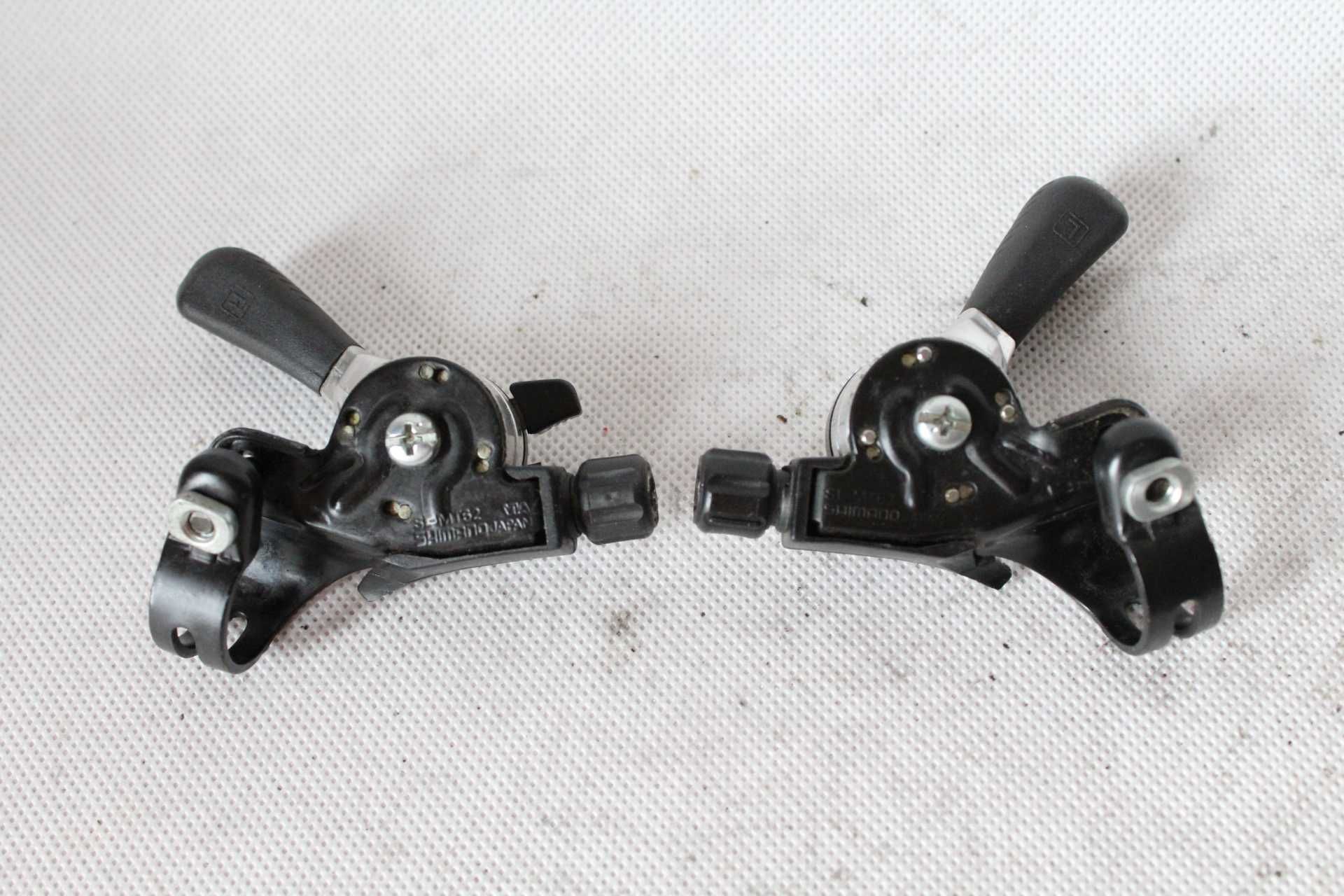 SUPER STAN manetki shimano deore THUMB SL-MT62 retro mtb 3x7s co2