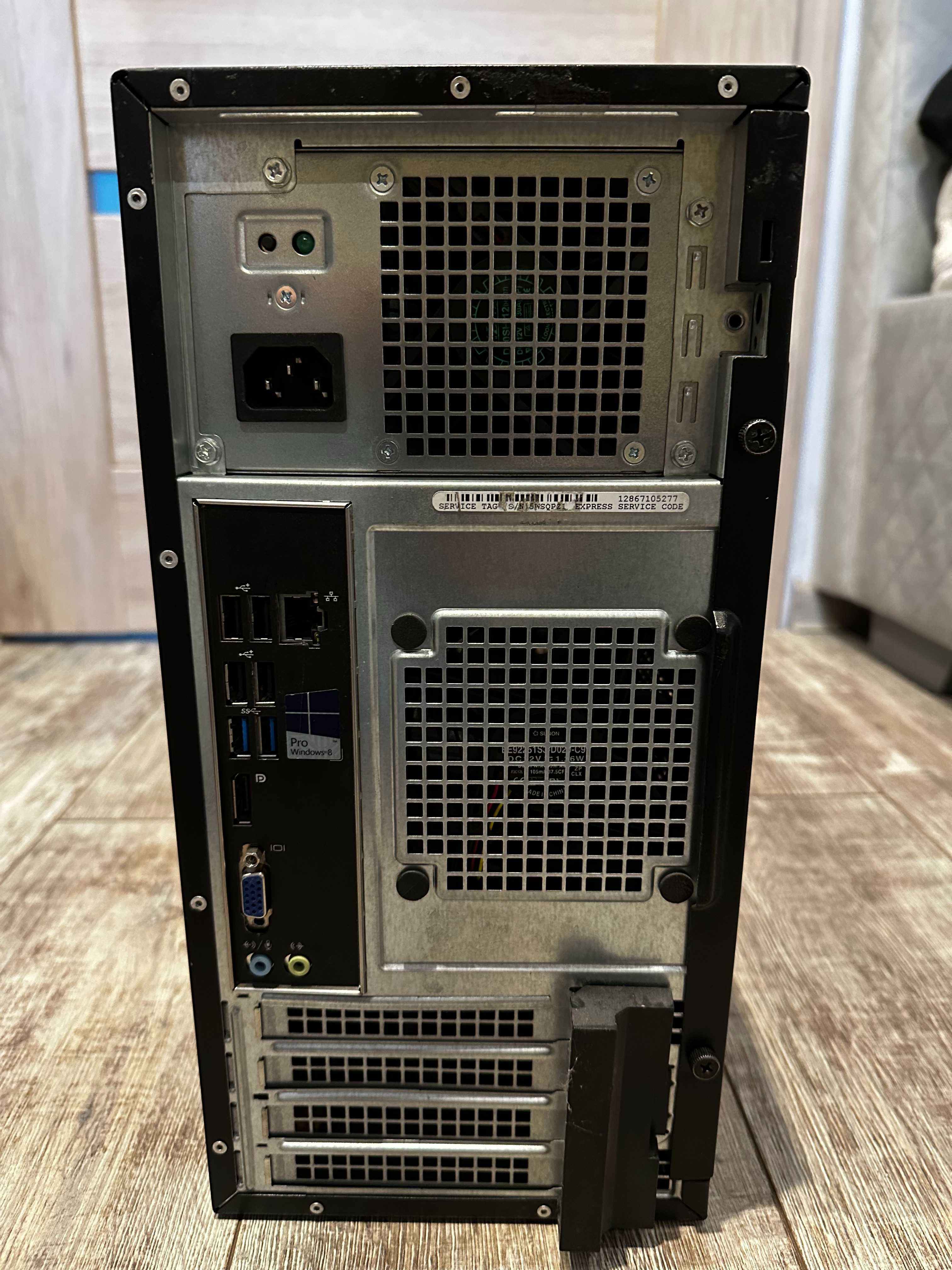 Komputer stacjonarny PC Dell Optiplex 3020 MT Win 10 pro 8gb ssd