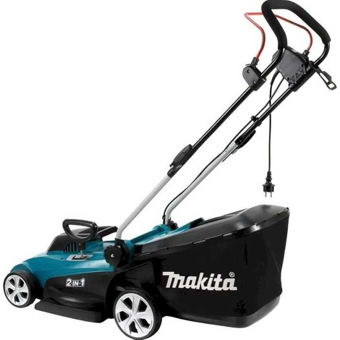 Газонокосарка електро Makita косилка (1400Вт 3400об 30л) Газонокосилка
