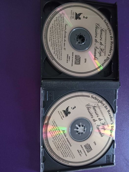 3CDs Sucessos de Hoje e Clássicos de Amanhã