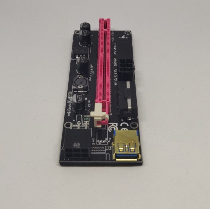 PCI-E Riser Adapter Mining Card 009S | Portes Grátis