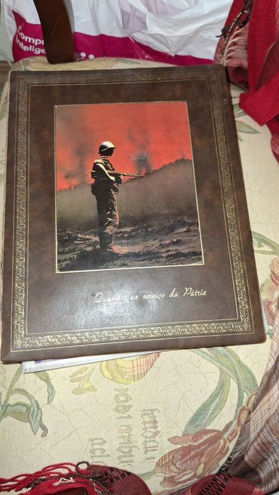 Álbum fotografias guerra colonial ultramar África angola