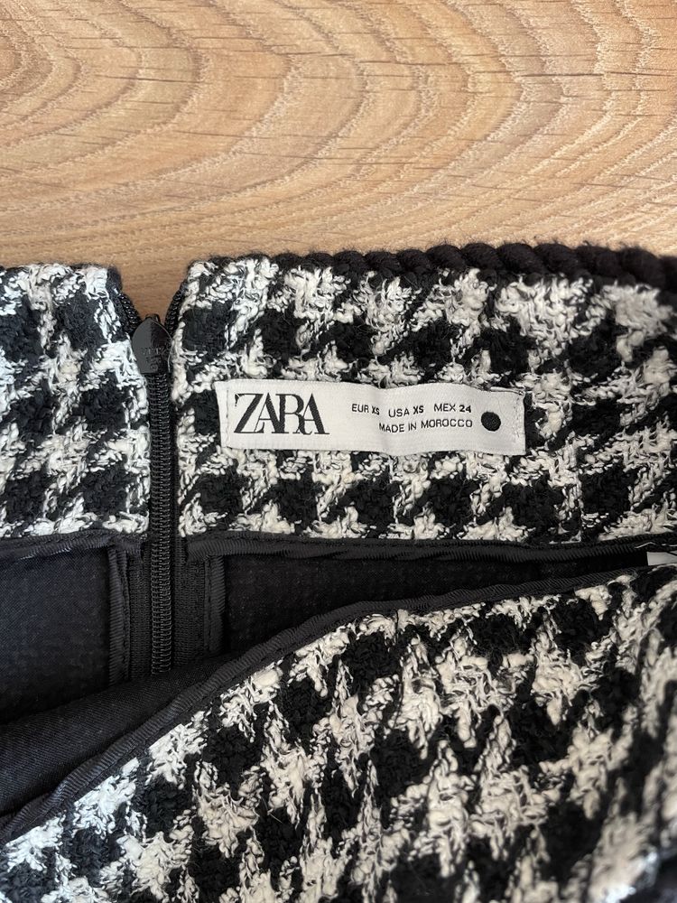 Sprzedam spódniczkę Zara XS - elegancki tweed