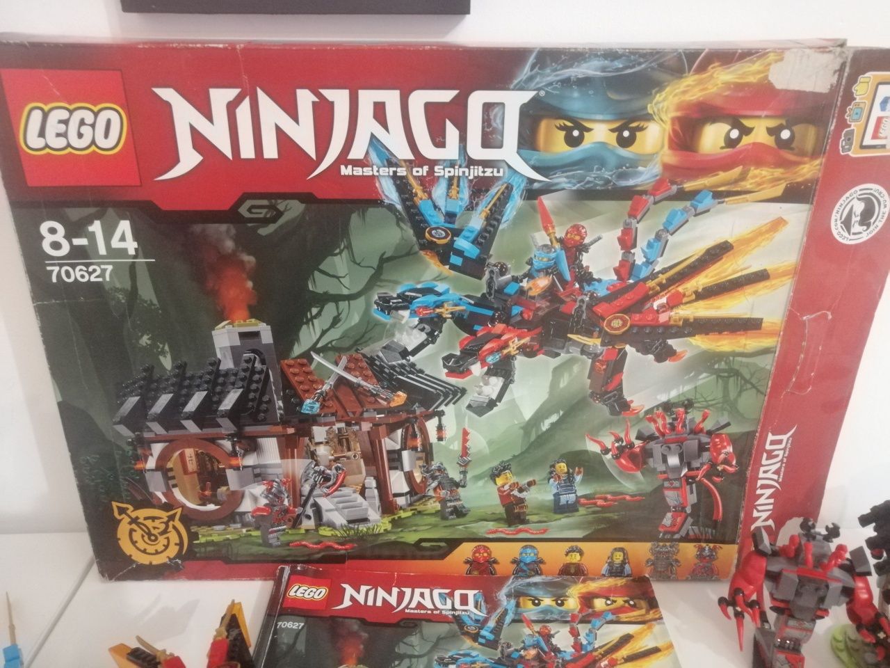 Kompletny - LEGO 70627 Ninjago - Kuźnia Smoka