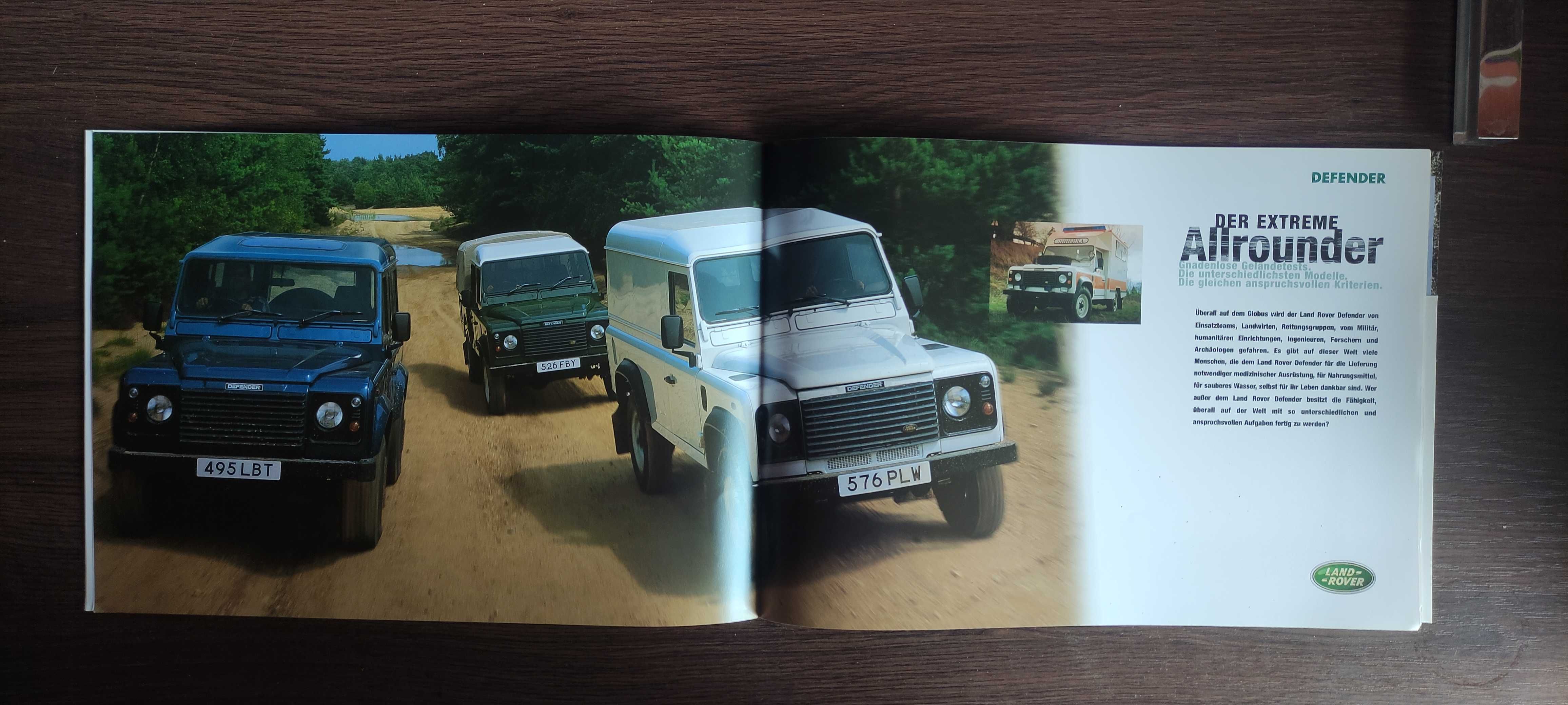 Prospekt Land Rover Defender