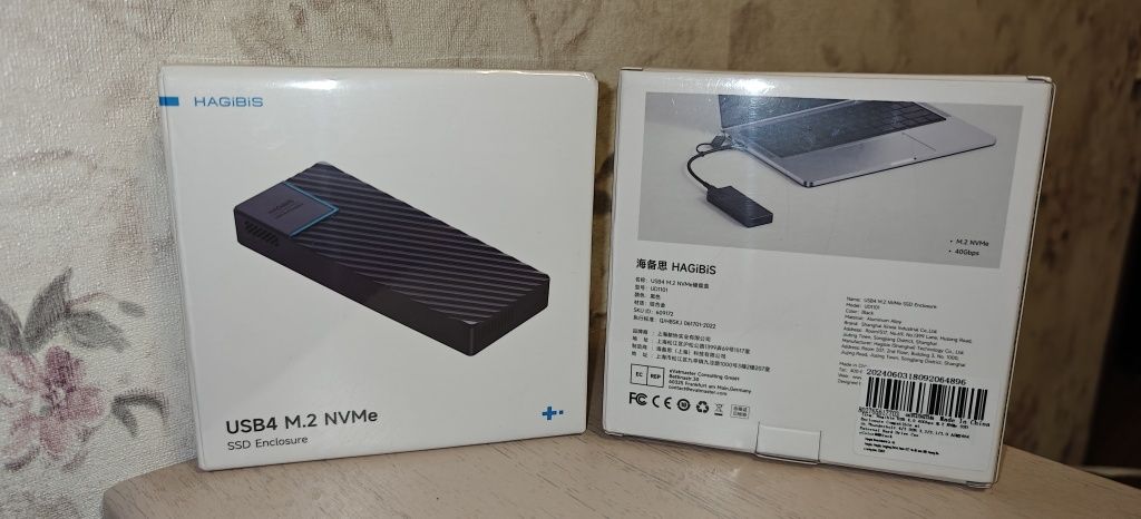 Кейс для ssd Lexar, Hagibis, Ugreen USB 4.0 40Gbps thunderbolt 3/4
