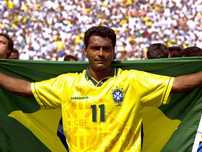 Oryginalna Koszulka Piłkarska Reprezentacji Brazylii Romario 1993-94