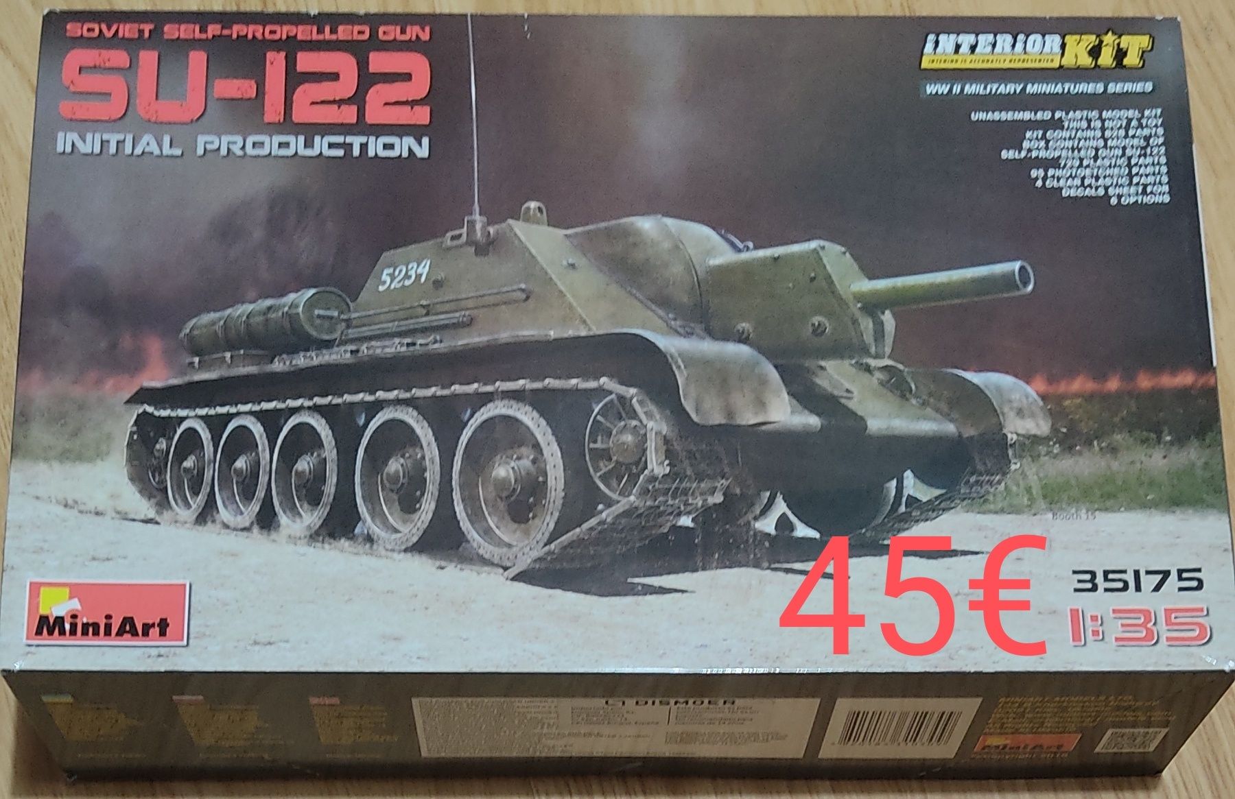 Kit's de plástico Tamiya miniart italeri