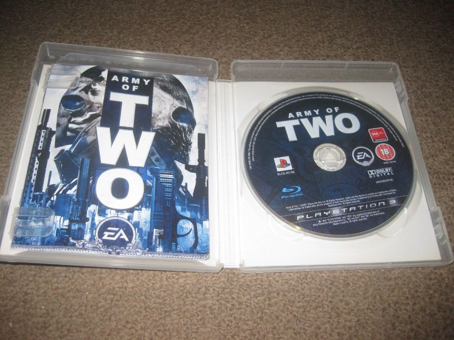 Jogo "Army of Two" para PS3/Completo!