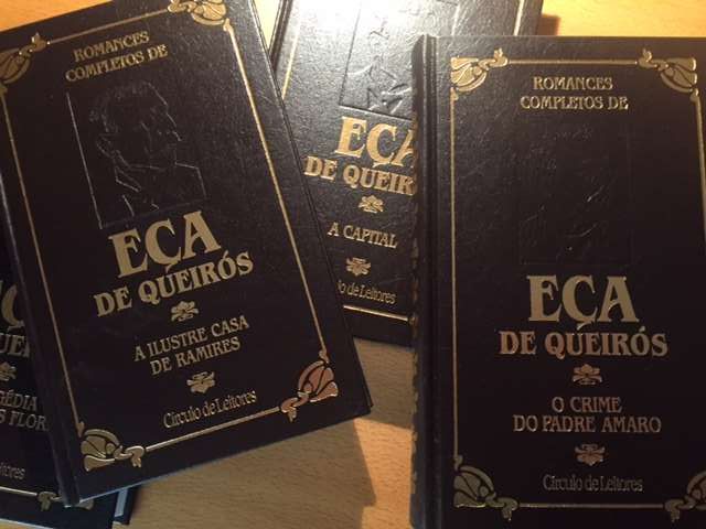Colecção completa Eça de Queirós - Capa de Luxo - 9 livros